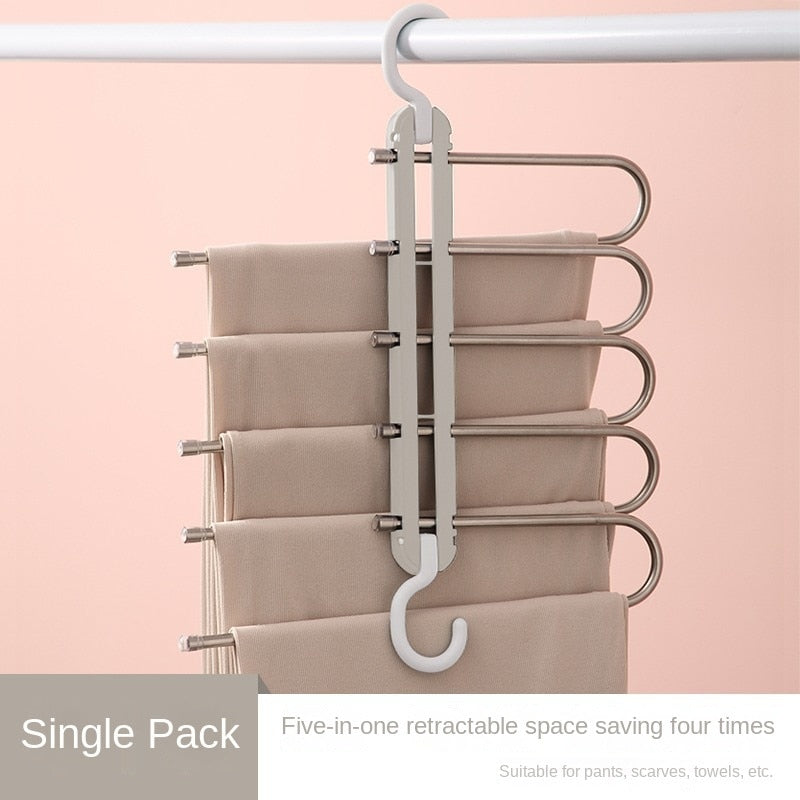 Retractable Folding Pants Rack