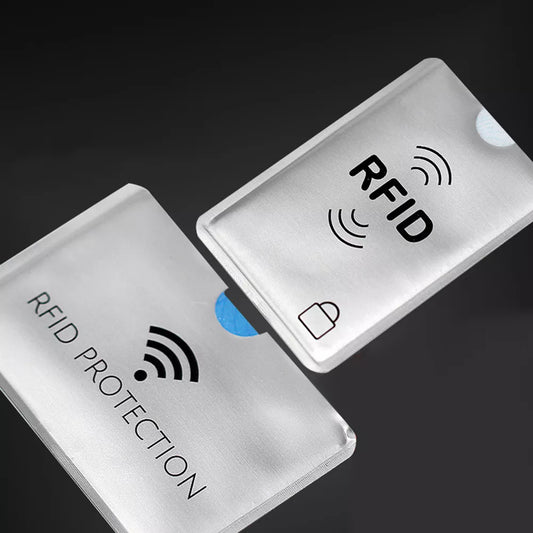 10 bucăți/set Protector pentru card de blocare RFID Debit Credit fără contact NFC Card de securitate Husă de protecție Anti-Scanare Suport de identificare