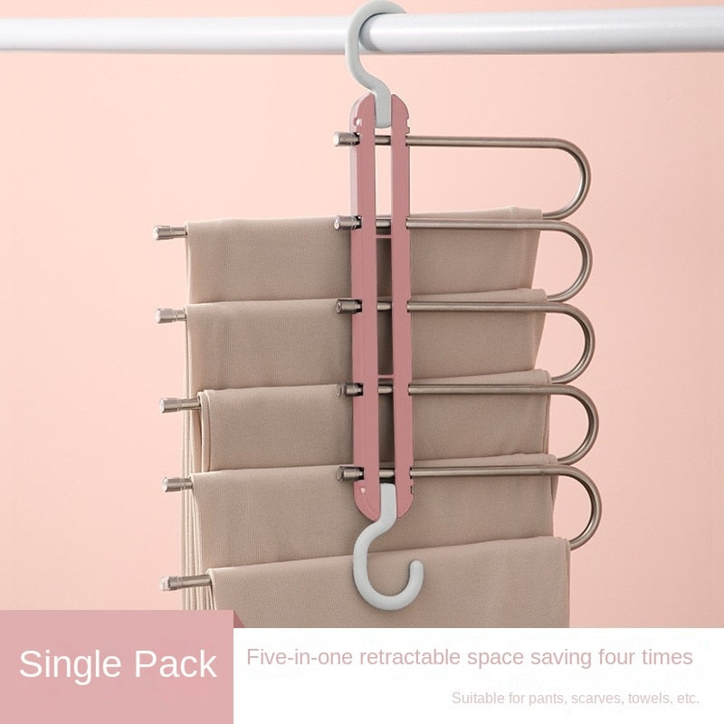 Retractable Folding Pants Rack