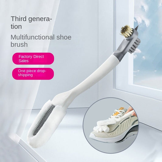 Soft Hair Does Not Hurt Shoes Multifunctional Shoe Brush