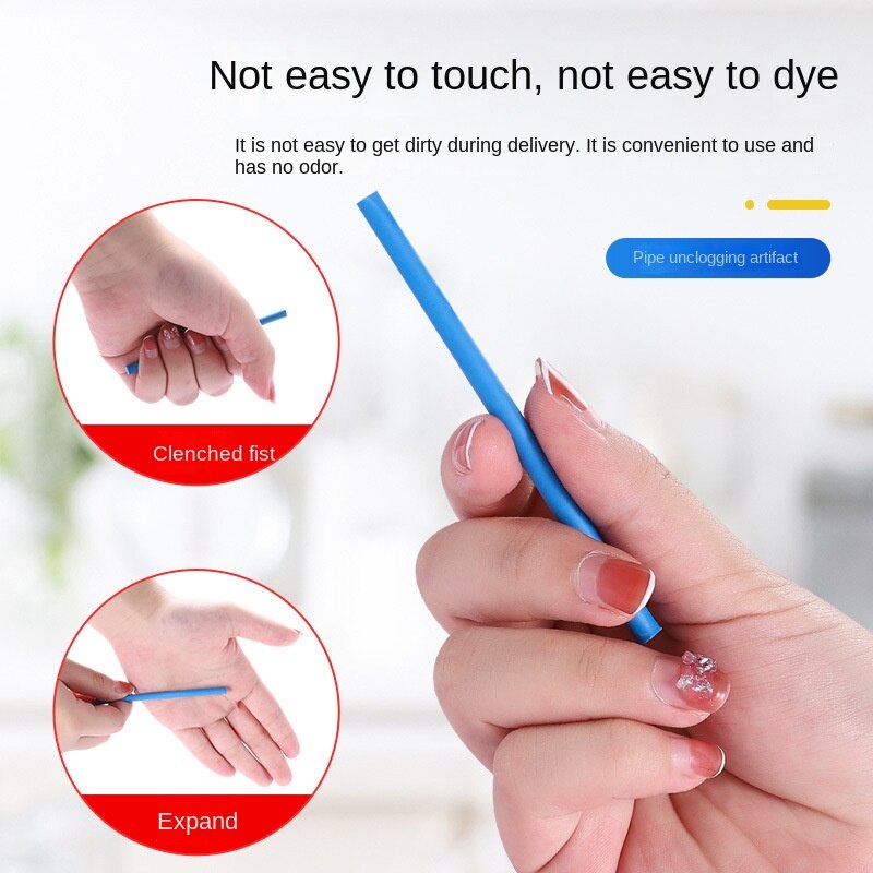 Pipe Cleaning Scraping Wand Decontamination Stick Sewer Fantastic Deodorant