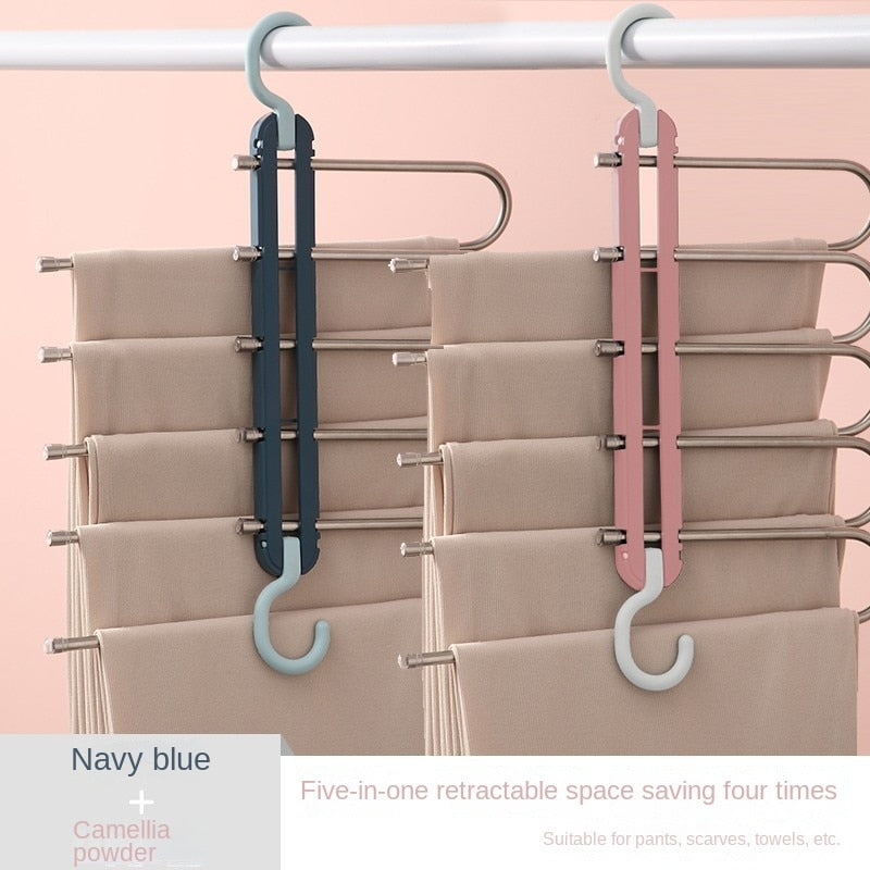 Retractable Folding Pants Rack