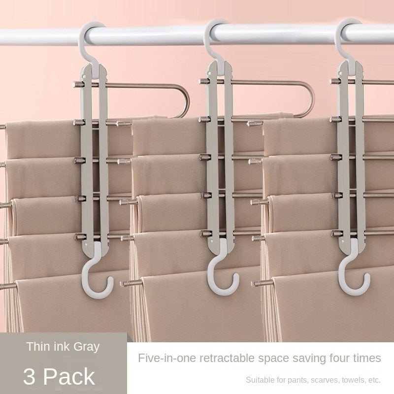 Retractable Folding Pants Rack