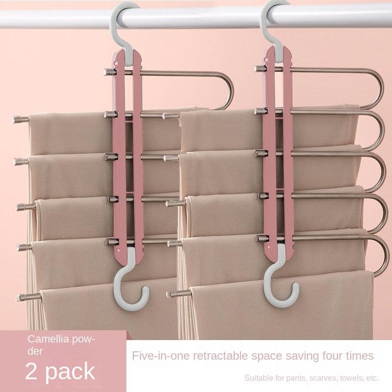 Retractable Folding Pants Rack