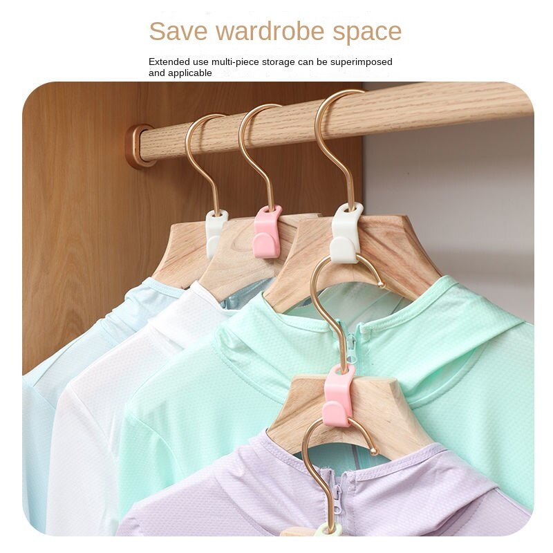 Hanger Connection Buckle Multifunctional Wardrobe Clothes Hanger Hook Storage Plastic Hook Factory Direct Sales Wholesale