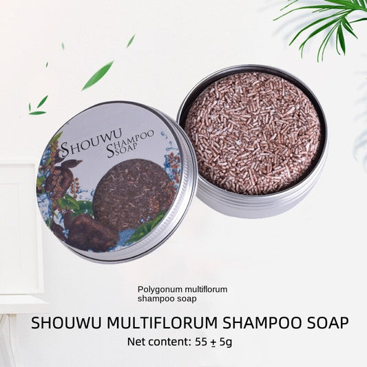 Polygonum Multiflorum Shampoo Soap Cold Process Handmade Soap Black Hair Black Hair Anti-Dandruff Shampoo Soap