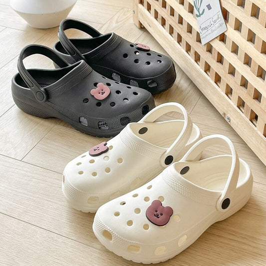 Hole Shoes Summer Indoor Home Cute Slippers Outdoor Beach