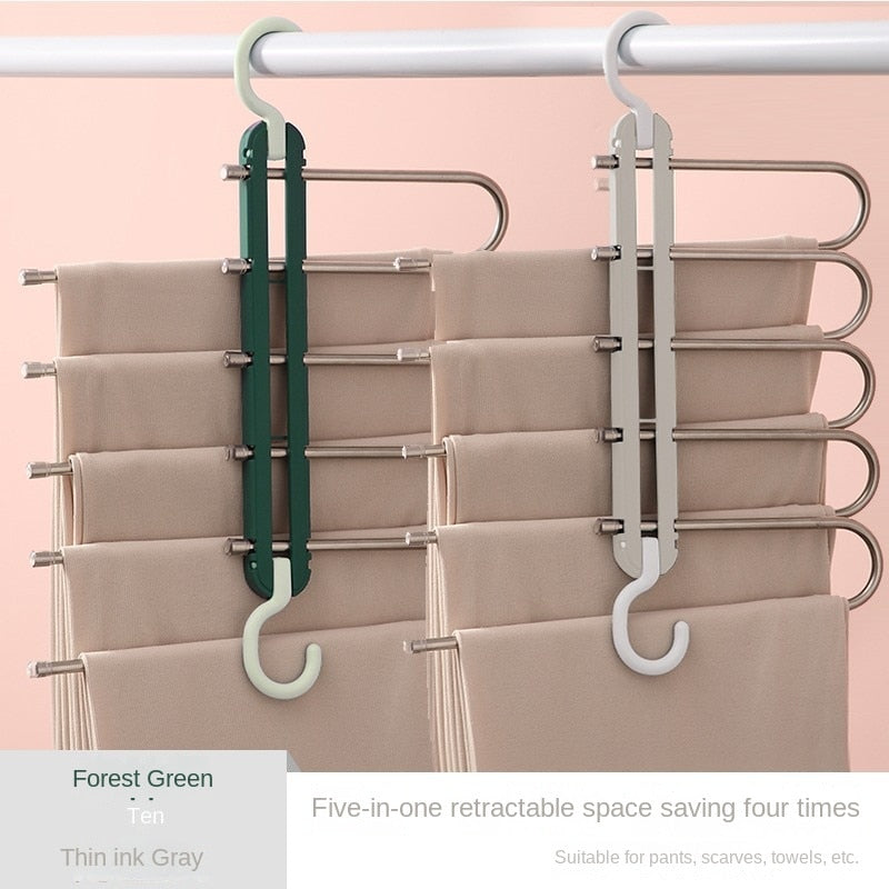 Retractable Folding Pants Rack