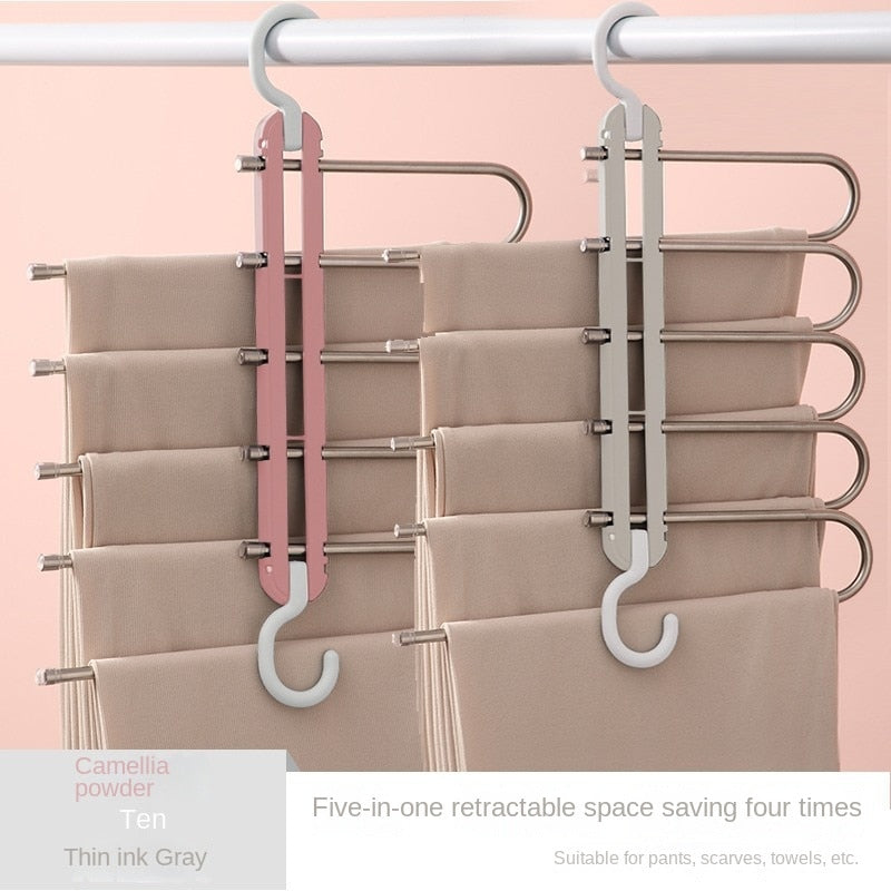 Retractable Folding Pants Rack