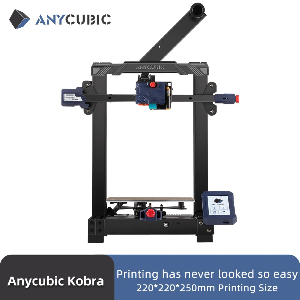 Seria FDM Imprimantă 3D ANYCUBIC Vyper Kobra Kobra Max Kobra Go Kobra Neo Kobra 2 Pro Imprimante 3d cu nivelare automată de dimensiuni mari