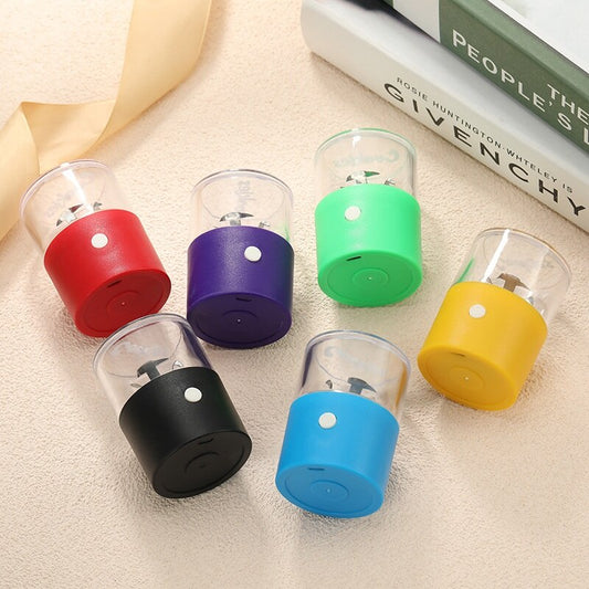 New Mini Electric Smoke Eliminator USB Storage Plastic Multi-Color Household Grinder Portable Tobacco Grinding Machine