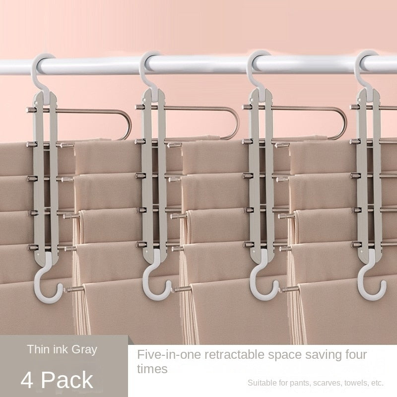 Retractable Folding Pants Rack