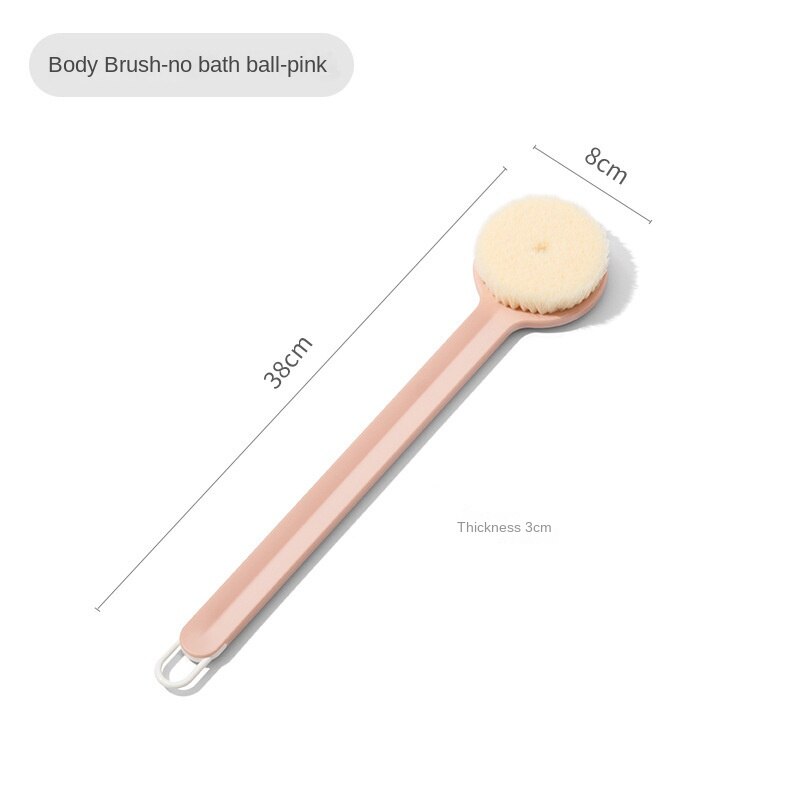 Soft Hair Bath Double-Sided Available Baby Sponge with Mesh Sponge Bath Brush