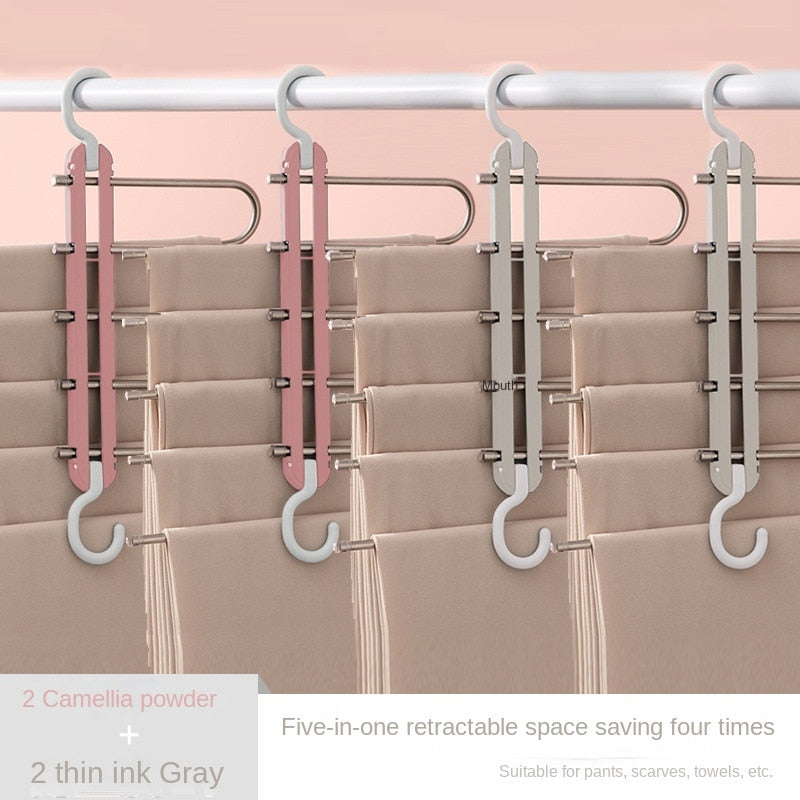 Retractable Folding Pants Rack