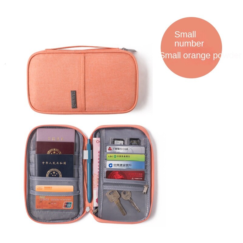 Portable Travel Multi-Function Document Storage Bag