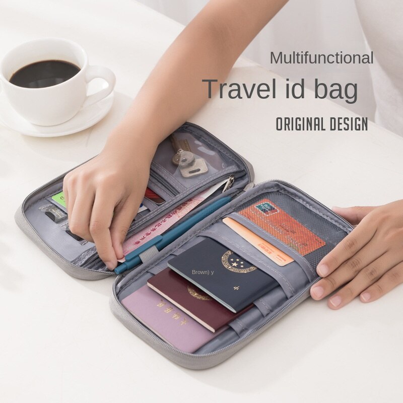 Portable Travel Multi-Function Document Storage Bag