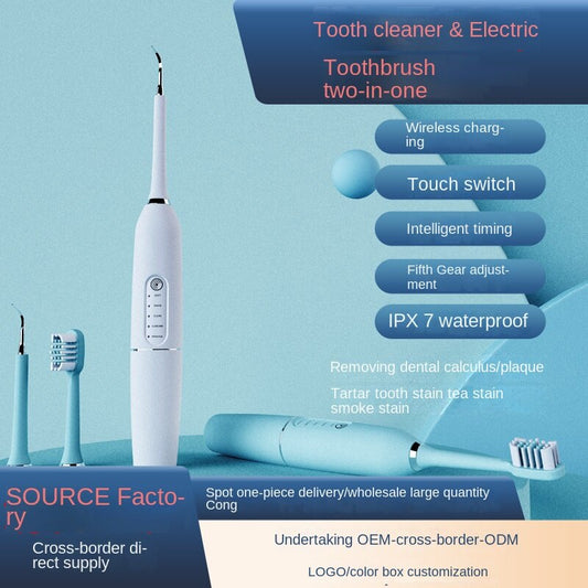 Smart Adult Electric Toothbrush Children Teeth Cleaner Household Wireless Charging