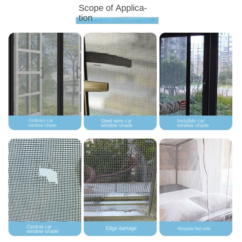 Anti-Mosquito Screen Window Mosquito Net Repair Tape