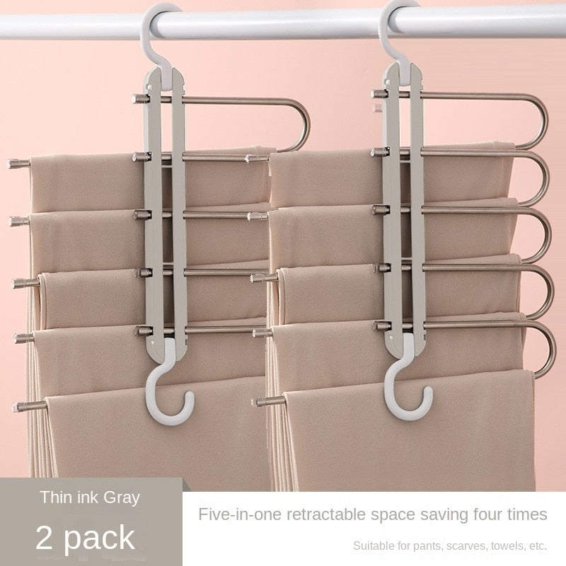 Retractable Folding Pants Rack