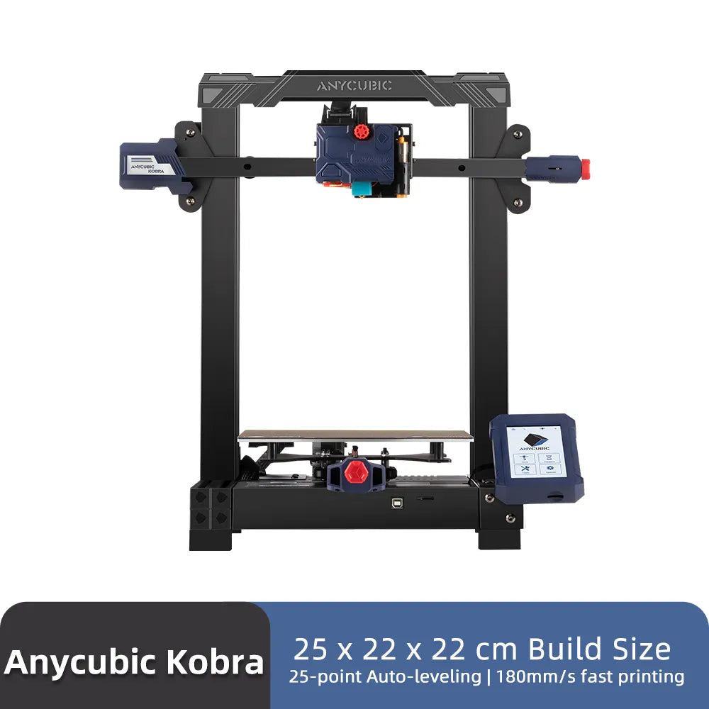 Seria FDM Imprimantă 3D ANYCUBIC Vyper Kobra Kobra Max Kobra Go Kobra Neo Kobra 2 Pro Imprimante 3d cu nivelare automată de dimensiuni mari