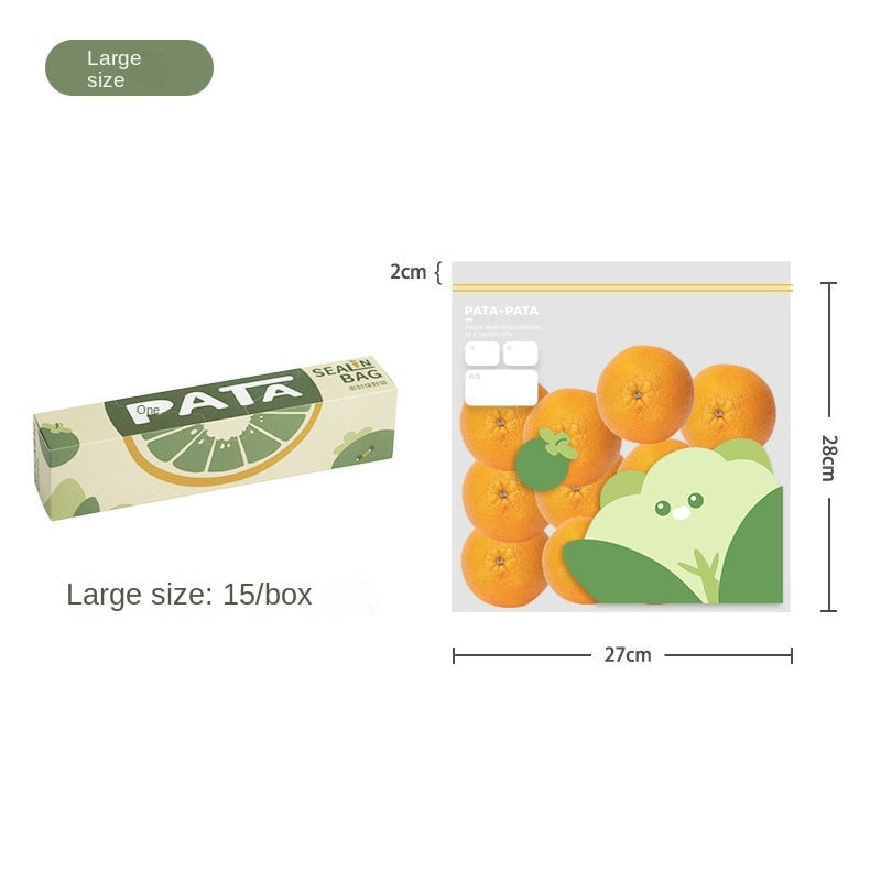 Food Fruit and Vegetable Fresh-keeping Bag Dry Goods Nut Storage Bag