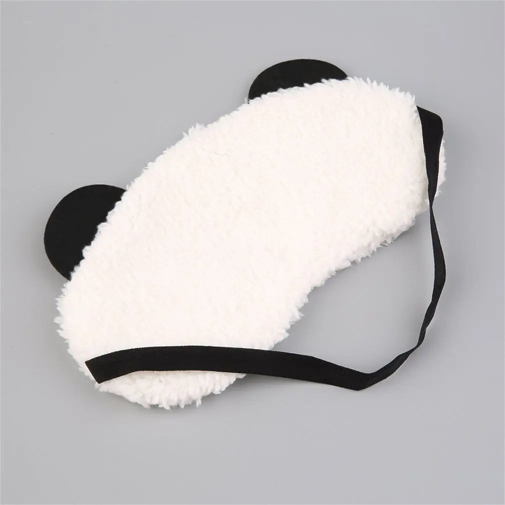 Cute Panda Sleeping Face Eye Mask Blindfold Eyeshade Traveling Sleep Eye Aid Drop Shipping Wholesale health care