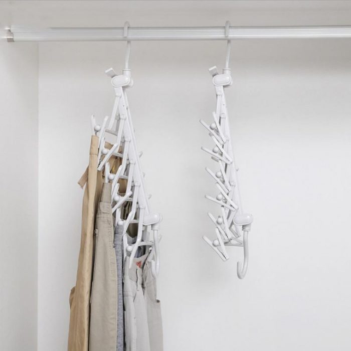 Creative Folding Pant Rack Multi-Functional Multi-Layer Pants Hanger Household Hanger