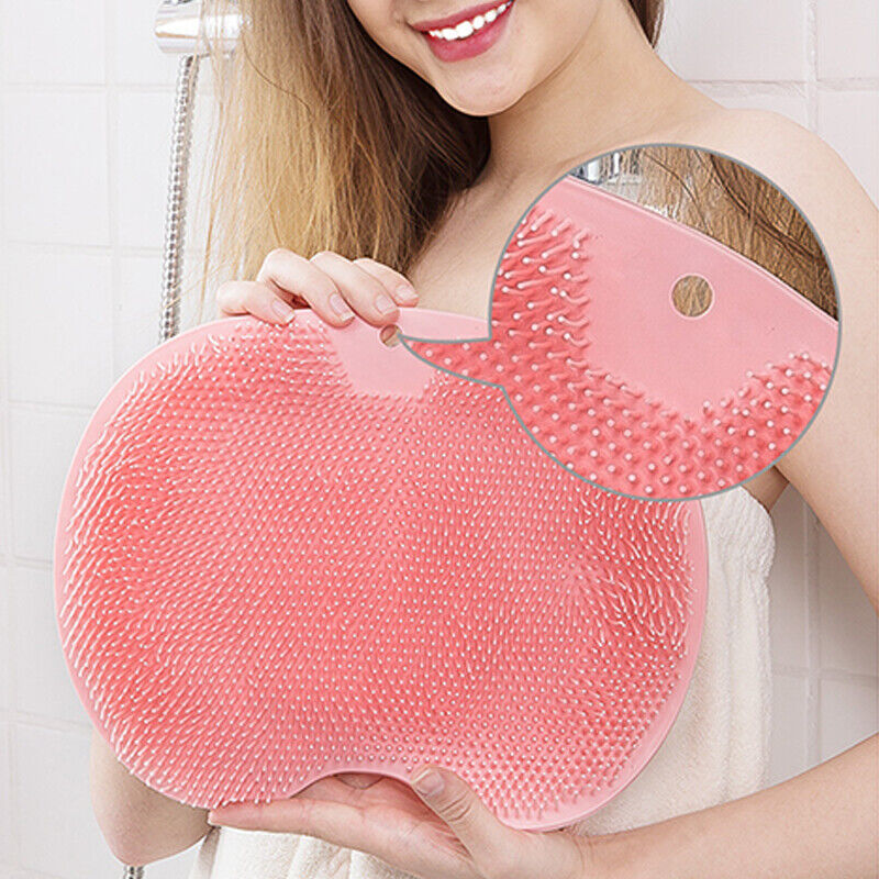 🔥35% OFF🔥 🚿Shower Silicone Back Foot Body Brush Cleaning Massage Pad