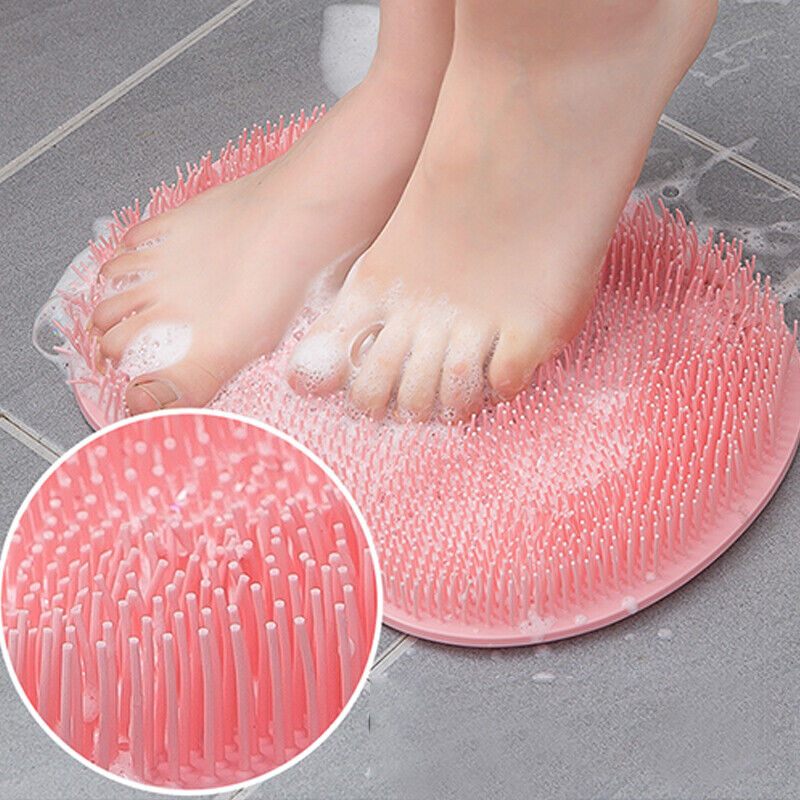 🔥35% OFF🔥 🚿Shower Silicone Back Foot Body Brush Cleaning Massage Pad