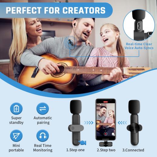 🔥New Year LAST DAY 48% OFF 🔥New Wireless Microphone